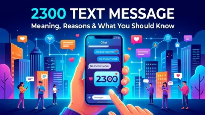 2300 text message meaning, common reasons for receiving it, SMS short code details, and what you should know