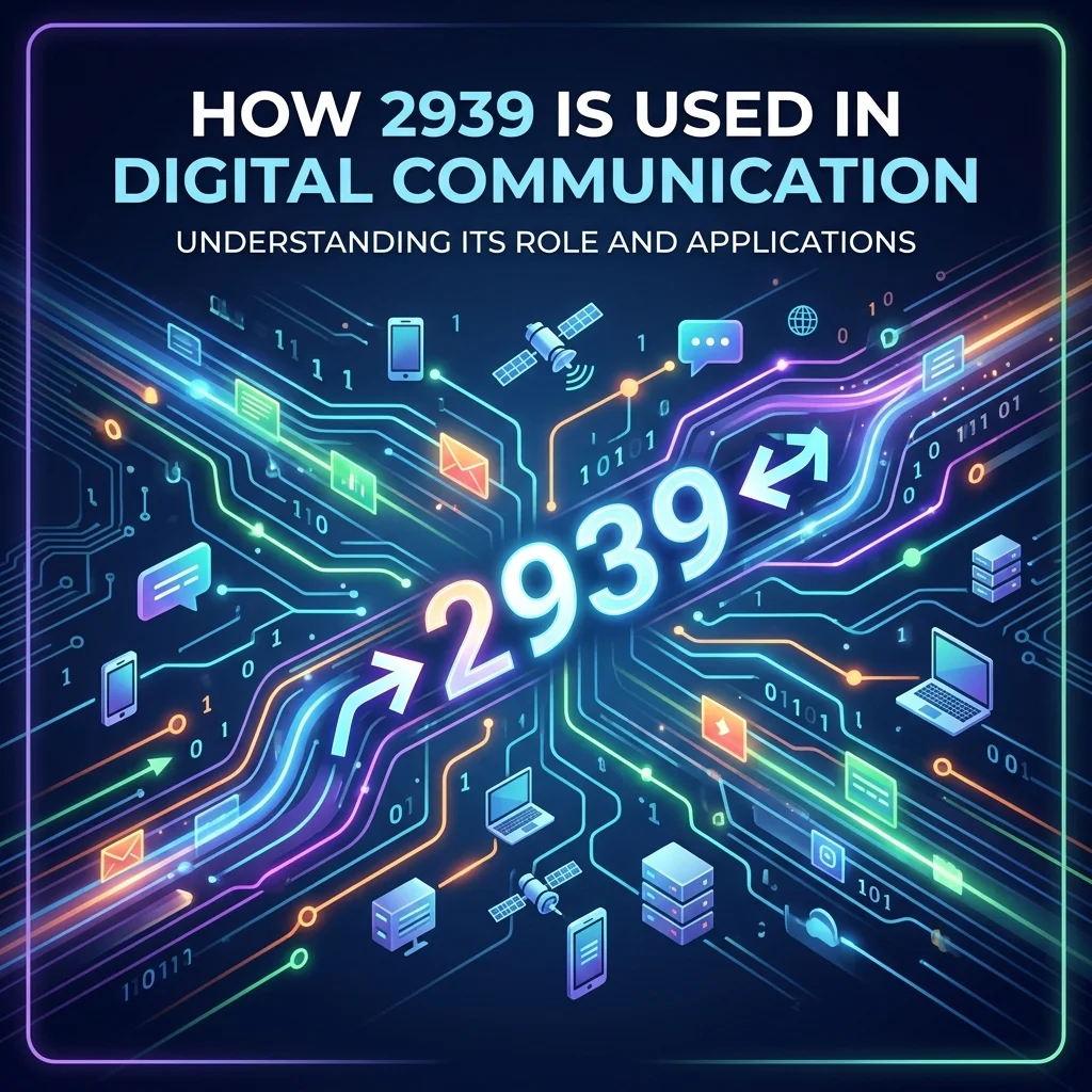 How 2939 is used in digital communication, including SMS short codes, mobile alerts, and text messaging examples