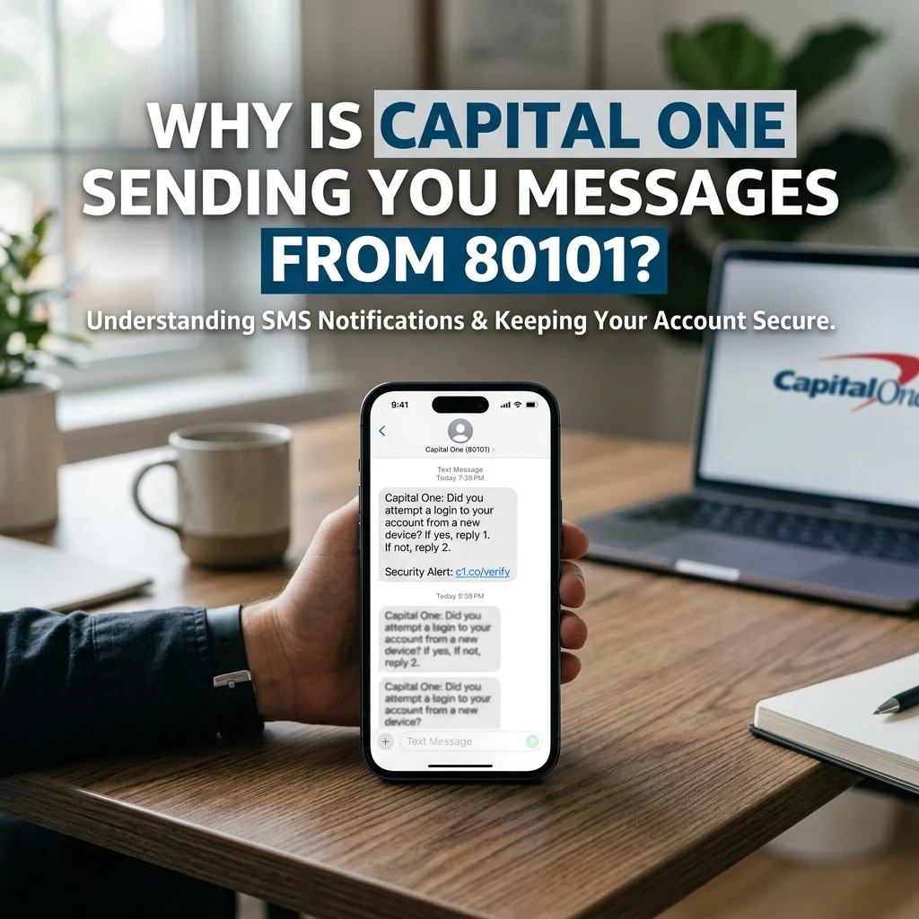 Why Capital One sends 80101 text messages for mobile app downloads and secure app access
