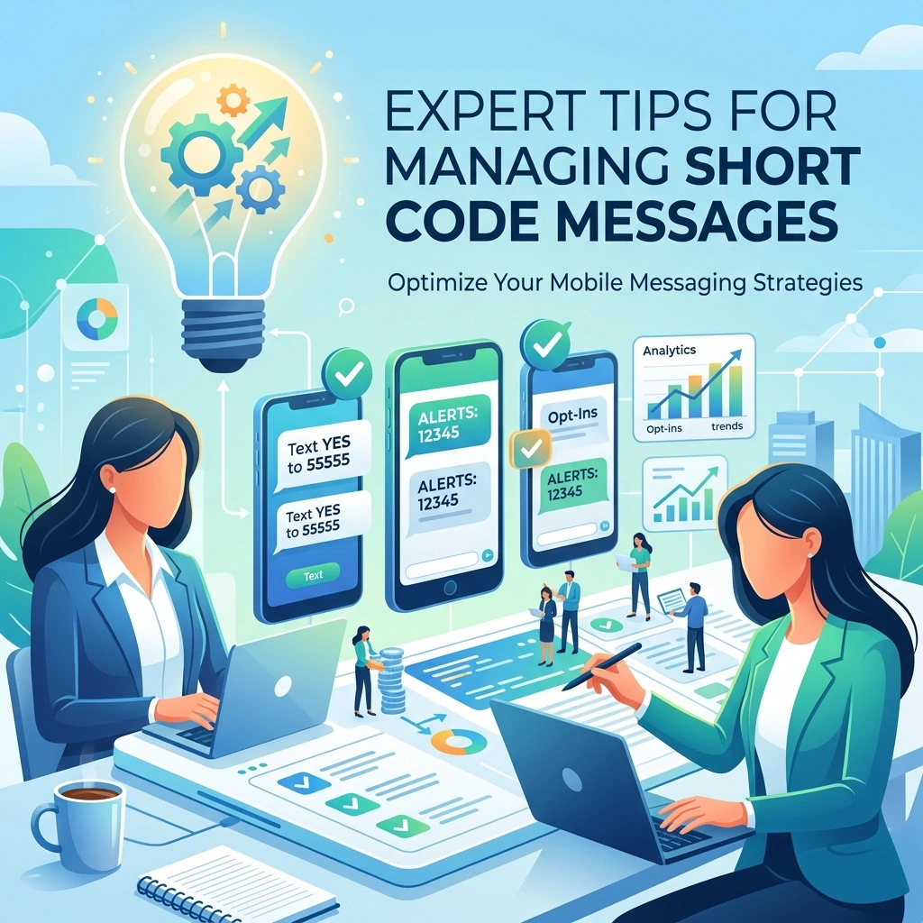 Expert tips for managing short code messages, including sender verification, scam prevention, SMS opt-outs, and account security