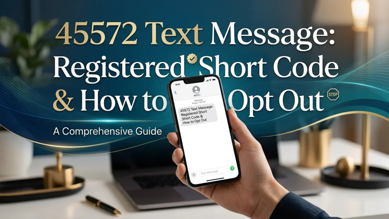45572 text message meaning, Amazon alerts, registered short code, and how to opt out in 2026