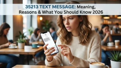 35213 text message meaning, SMS alerts, verification codes, service notifications, and what to know in 2026
