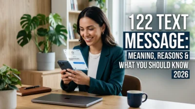 122 text message meaning, reasons, and what you should know in 2026