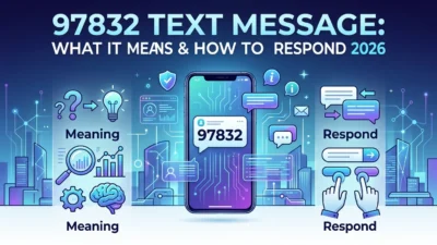 97832 text message meaning, possible SMS short code alerts, service notifications, verification messages, and what to know in 2026