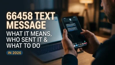 66458 text message meaning, who sent it, and what you should do in 2026