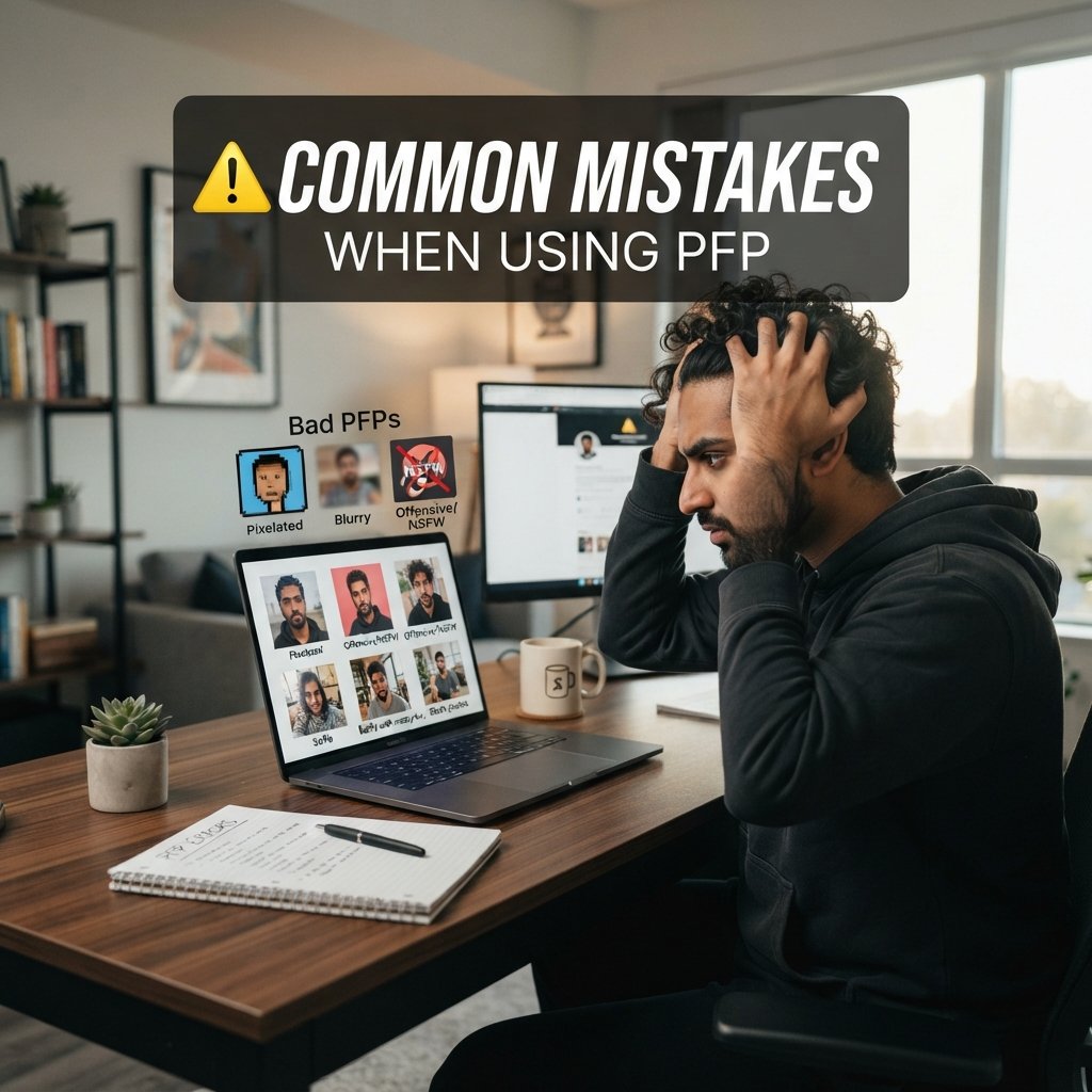 Common mistakes when using PFP including profile picture meaning and online usage