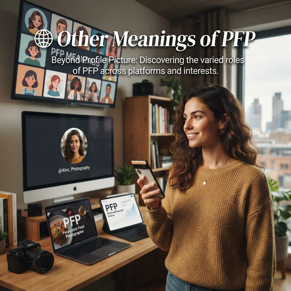 Other meanings of PFP beyond profile picture in different contexts and industries