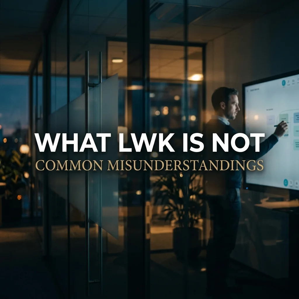 What LWK is not, including common misunderstandings about LWK in texting and social media