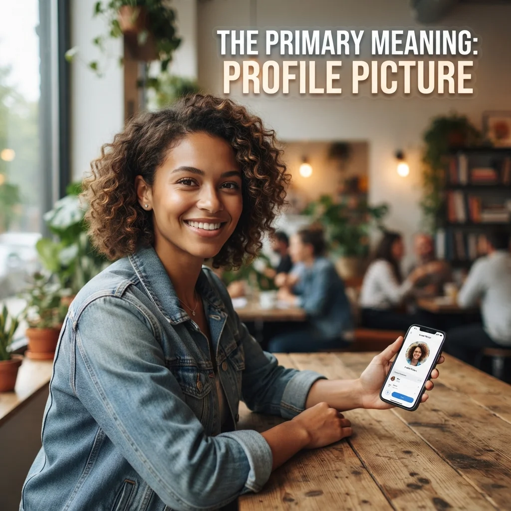 PFP meaning profile picture with examples of common social media profile images