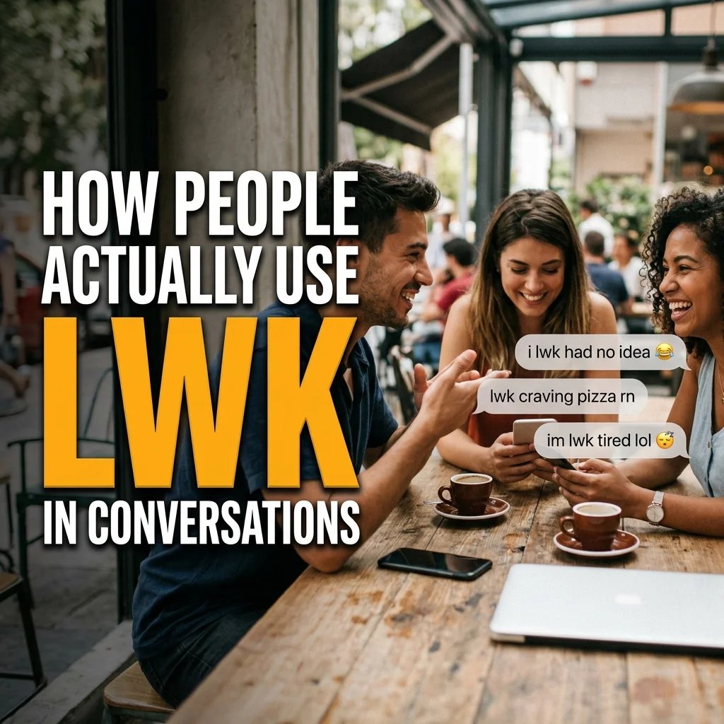 How people actually use LWK in conversations and everyday texting