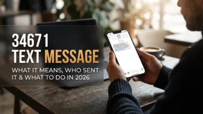 34671 text message meaning, who sent it, and what you should do in 2026