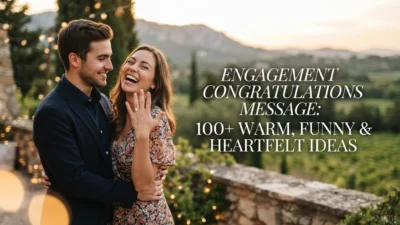 100+ engagement congratulations messages with warm, funny, heartfelt and romantic ideas