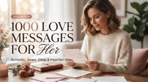 1000 love messages for her with romantic, sweet, deep and heartfelt ideas for 2026