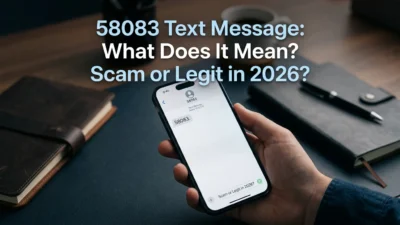 58083 text message meaning, scam or legit, and what you should know in 2026